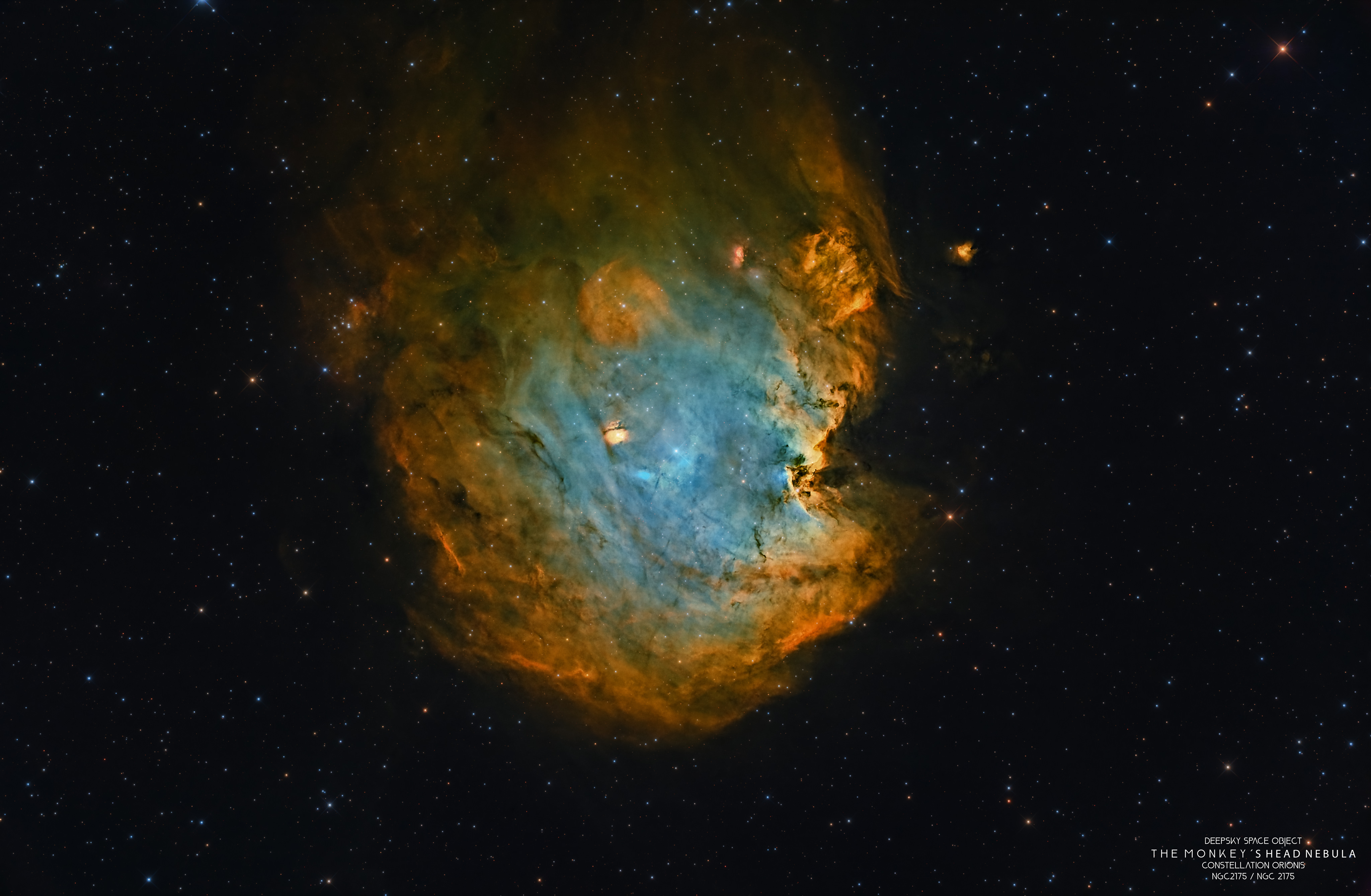 MonkeyheadNebula NGC2174 RGBSHO RemoteTelescope 1665mm web4096
